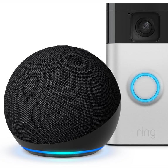 Echo Dot (5th Gen) | smart bluetooth speaker with vibrant sound and Alexa