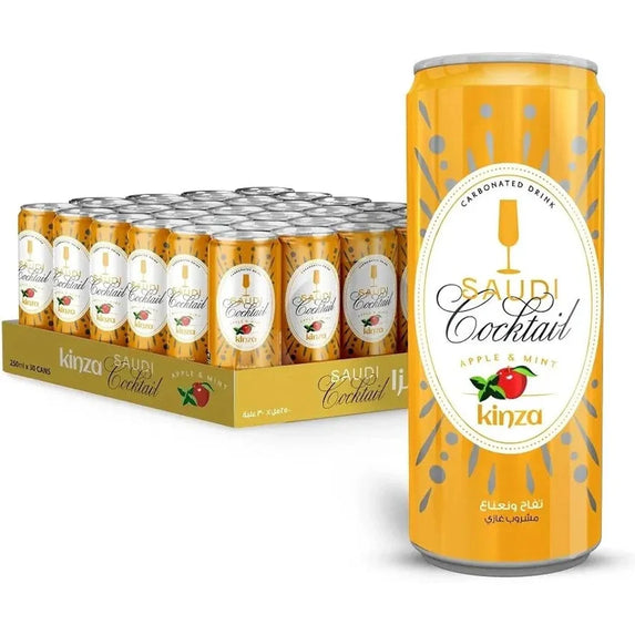 Kinza Apple Mint Sparkling Drink 30x 250ml