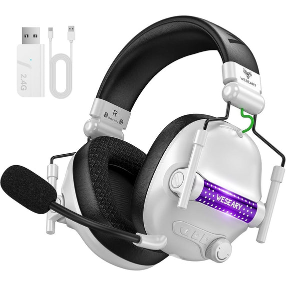 WESEARY Over Ear Gaming Headphones, WG2, PS5/PS4/PC