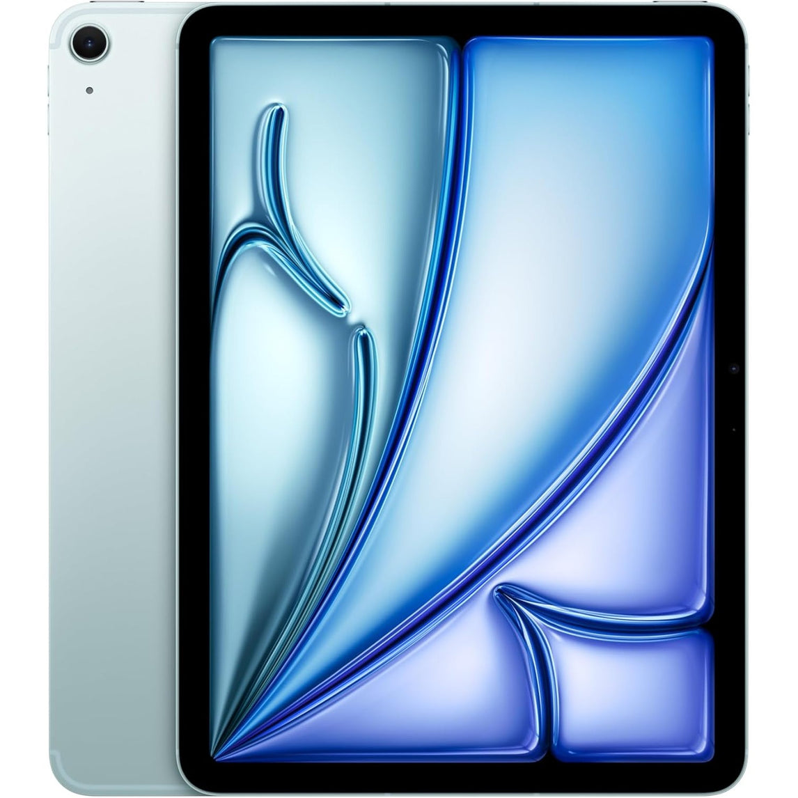 Apple iPad Air 11-inch with M3 chip Built for Apple Intelligence, Liquid Retina Display, 256GB, 12MP Front/Back Camera, Wi-Fi 6E, Touch ID, All-Day Battery Life — Blue