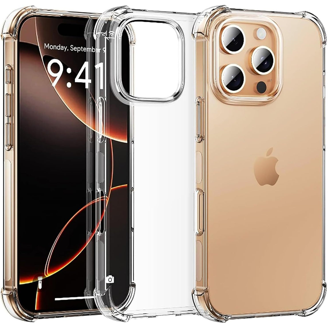 iPhone 16 Clear [Shockpoof][Military Grade Protection