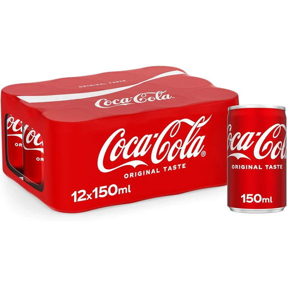 Original Taste, Carbonated Soft Drink, Can 150ml, pack of 12