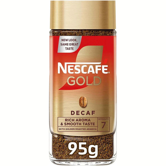 Nescafe Gold Decaf Instant Coffee Jar 95g