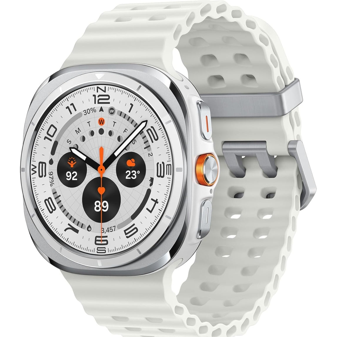 Samsung Galaxy Watch Ultra Smartwatch, Titanium Gray, 47mm, LTE, Health Monitoring, Fitness Tracker (UAE Version)