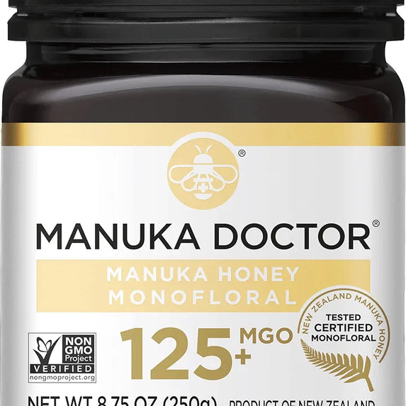 Manuka Doctor, Manuka Honey Monofloral, MGO 125+, 8.75 oz 