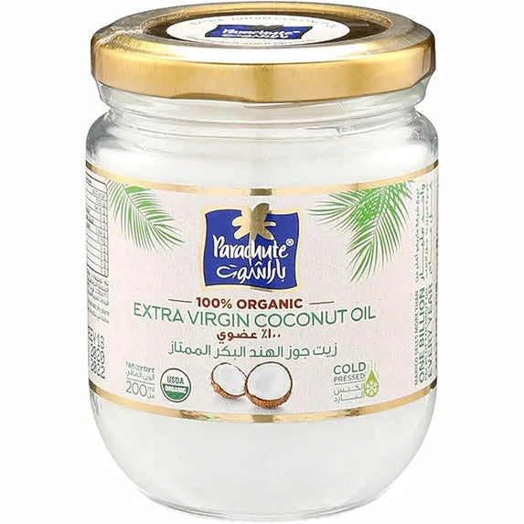 Parachute 100% Organic Extra Virgin Coconut Oil - 200Ml
