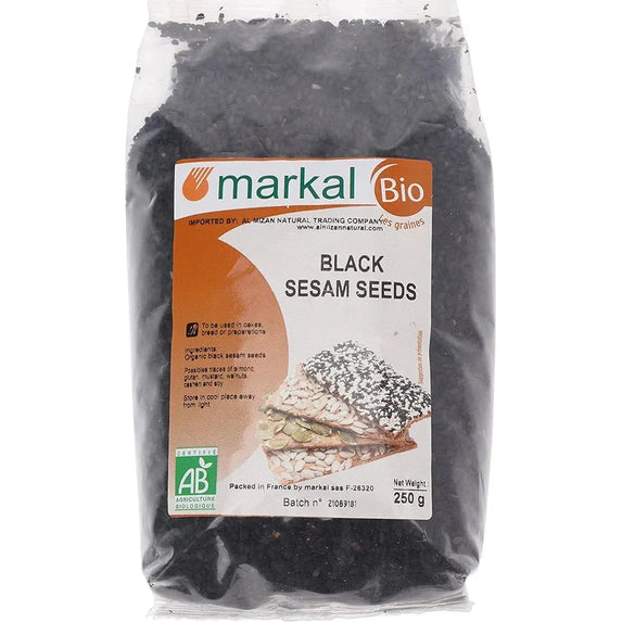 Markal 250gm Organic Black Sesame Seeds