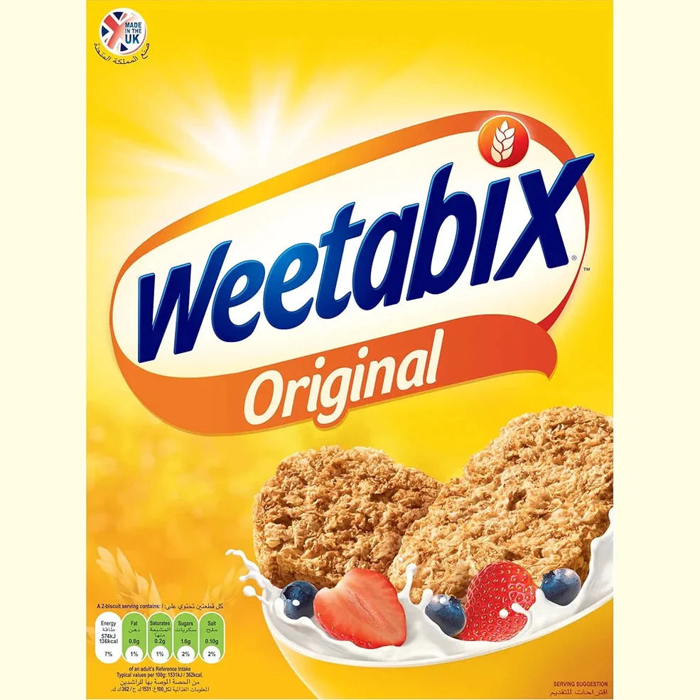 Weetabix Cereal Natural Whole Grain Wheat 430g
