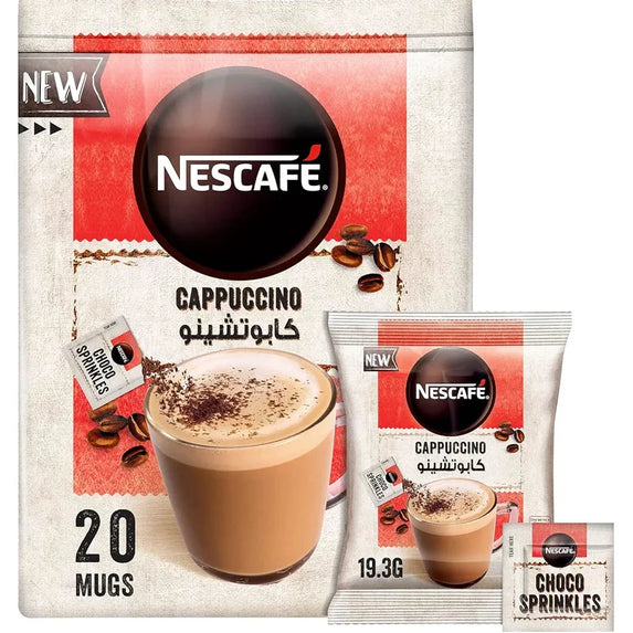 Nescafe Cappuccino Foamy Coffee Mix With Chocolate Sprinkles 19.3g