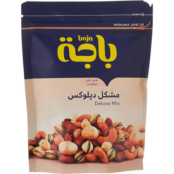 Deluxe Unsalted Mixed Roasted Nuts, 500g